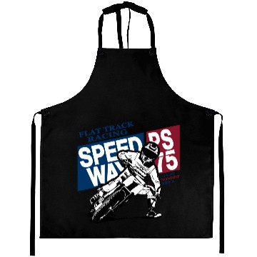 Discover Flat Track Rider - Speedway Racing Aprons