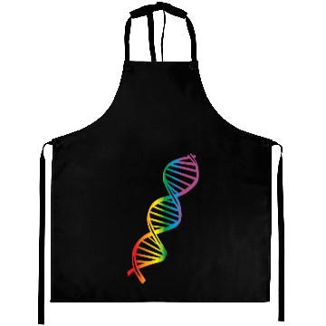Discover LGBT Rainbow DNA, gay pride Aprons