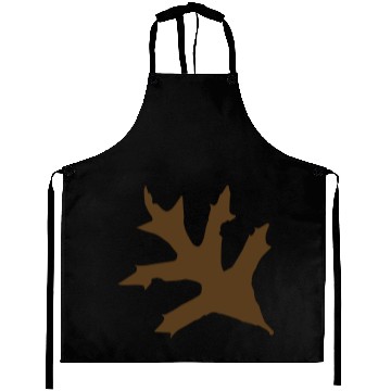 Discover solid brown oak leaf Aprons