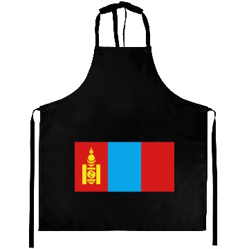 Discover Mongolia Flag Aprons