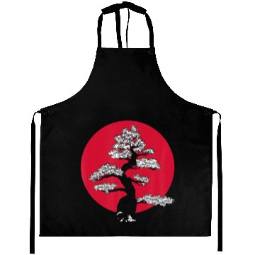 Discover Red Moon Bonsai Tree Aprons