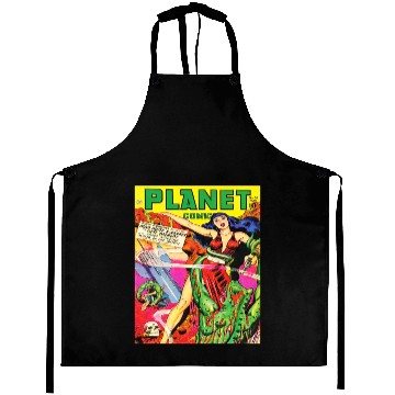 Discover 1940's SCI FI PLANET COMICS Aprons