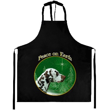 Discover Dalmatian (liver) Peace Aprons