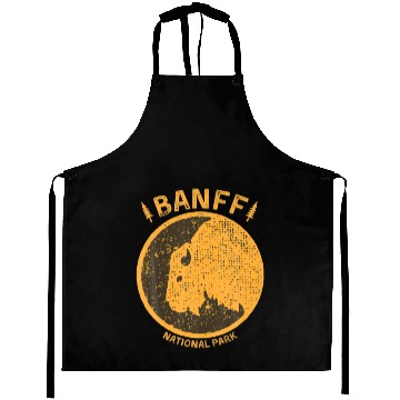 Discover Banff National Park Canada Bison Aprons