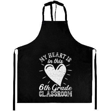 Discover Teacher Valentines Day 2022 6Th Sixth Grade Teache Aprons