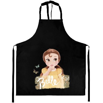 Discover Princess Belle Portrait Baseball Jackets Aprons