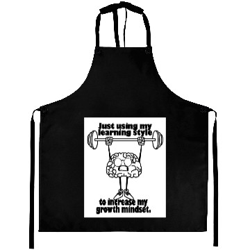 Discover Learning Styles and Growth Mindset SATIRE Aprons