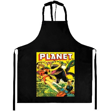 Discover 1940's PLANET COMICS SCI FI Aprons
