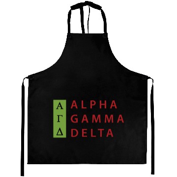 Discover Alpha Gamma Delta Stacked Sweat Aprons