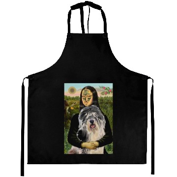 Discover Mona Lisa - Old English 3 Aprons