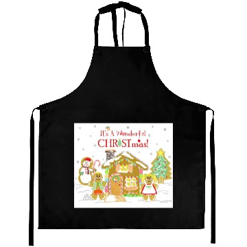 Discover Gingerbread Candyland  - Youth Aprons