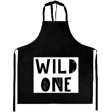 Discover My Kid "Wild One" One Piece Unique Funny Aprons