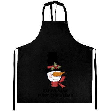 Discover Frosty Snowman First Christmas T Aprons