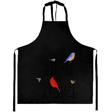 Discover Bird Nerd Cute Aprons