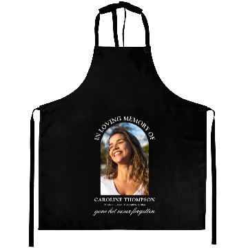 Discover In Loving Memory Arch Photo Aprons