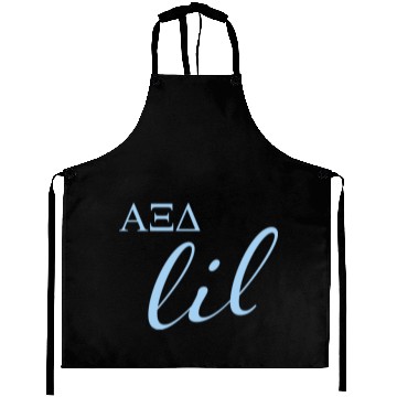Discover Alpha Xi Delta Lil Script Sweat Aprons