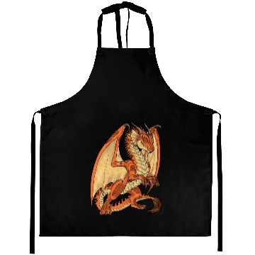 Discover Red dragon King Aprons