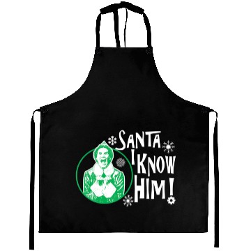 Discover Santa I Know Him Aprons