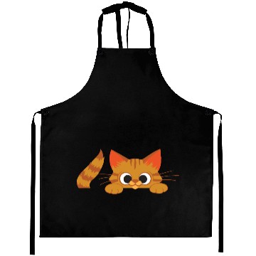 Discover Cat Pocket Topper Aprons