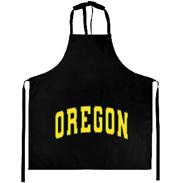 Discover Oregon State Vintage Varsity College Style Aprons