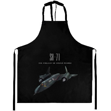 Discover Aviation Art  "SR-71 Blackbird" Aprons