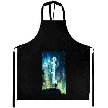 Discover cyberpunk scene Aprons