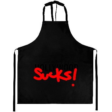 Discover HOLLYWOOD SUCKS Aprons