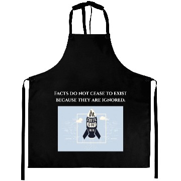 Discover Facts do not cease to exist, dark gray, Aprons