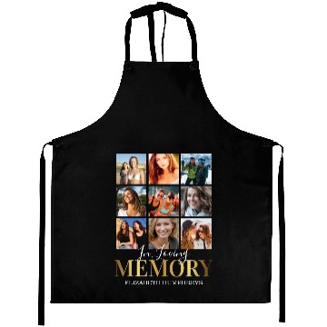 Discover In Loving Memory Funeral Photo Aprons