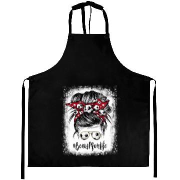 Discover Bleached Bonus Mom Life Soccer Mothers Day Messy B Aprons