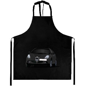 Discover Alfa Romeo Giulietta - black car Aprons