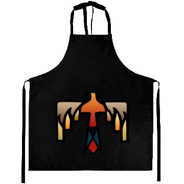 Discover Thunderbird - Native American Indian Symbol Aprons