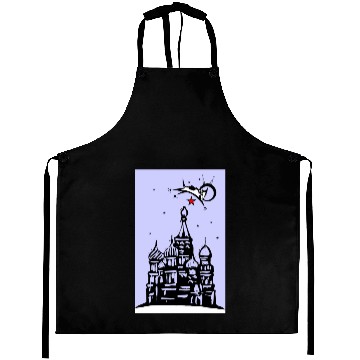 Discover Laika over Red Square Aprons