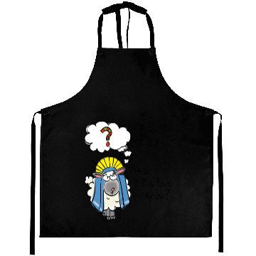Discover Funny Christian Christmas Cute Sheep Aprons