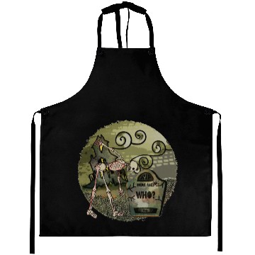 Discover Midnight Graveyard Whimsical Aprons