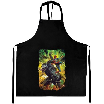 Discover Spider-Man and Venom Explosion Aprons