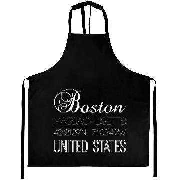 Discover Boston, Massachusetts, United States stylish Aprons
