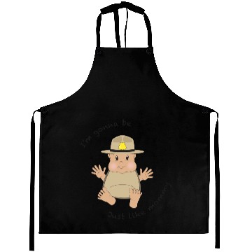 Discover State trooper mommy Aprons