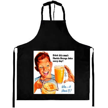 Discover DRINK ORANGE JUICE Aprons