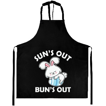 Discover Funny Suns Out Buns Out Easter Day Easter Bunny Aprons