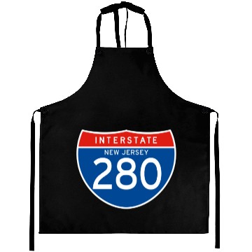 Discover Interstate Sign 280 - New Jersey Aprons