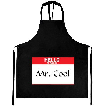 Discover Name Tag, Mr. Cool Aprons