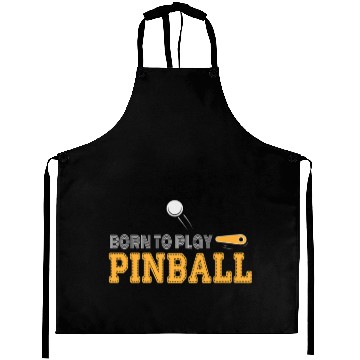 Discover Pinball Machine Pinball Player Funny Pinball Arcad Aprons