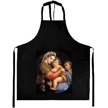 Discover Madonna Della Sedia Aprons