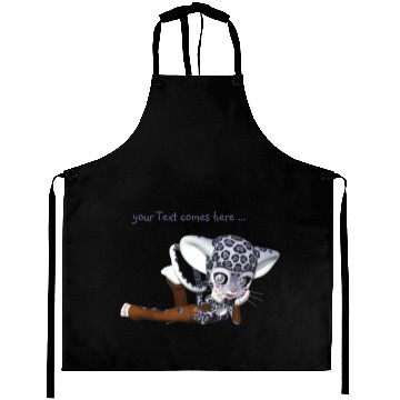 Discover Native Snow Leopard Aprons