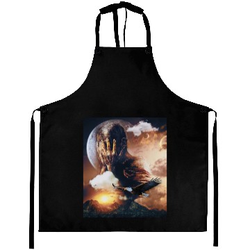Discover extraterrestrial sleeveless Aprons