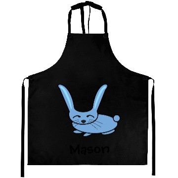 Discover Light blue bunny Aprons