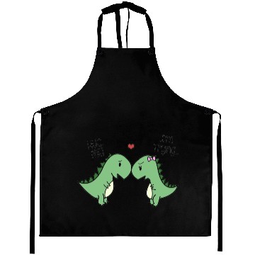 Discover Dino Love Apparel! Aprons