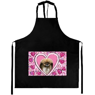 Discover Tibetan Spaniel Valentine Aprons