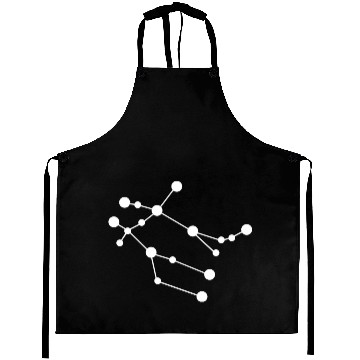 Discover Gemini Zodiac Constellation Design Aprons